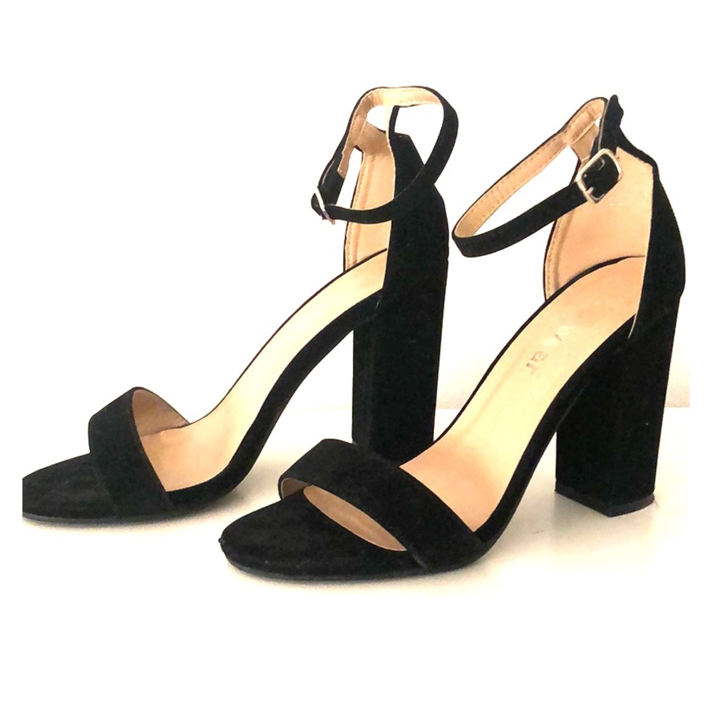 Black heels